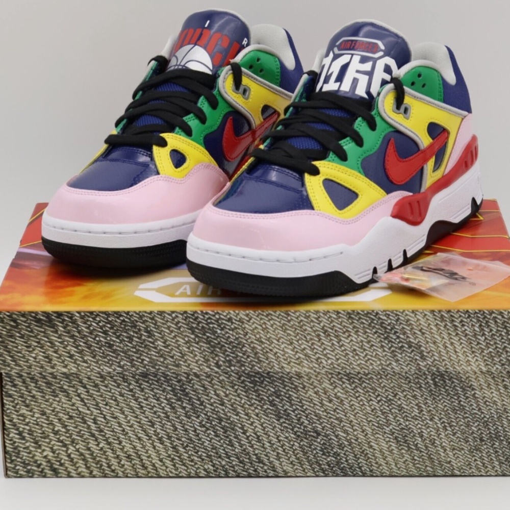 NIGO × Nike Air Force 3 Low SP Navy Blue Void US Men's Size 6.5/Women's 8